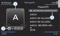 Navigatiereisdoel ingeven